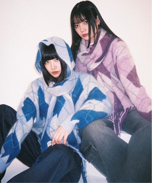 starteam モヘアマフラー ng7689-01_1.jpg