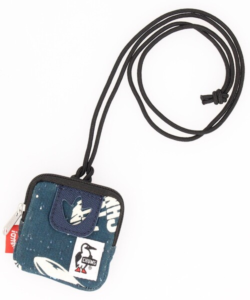 FREAK'S STORE(フリークスストア)の「限定展開 CHUMS/チャムス グラッシーズフックコインケーススウェットナイロン / Glasses Hook Coin Case Sweat Nylon / CH60-3650(ショルダーバッグ・メンズ・グレー/その他9/ブラック/サックスブルー/その他15/ネイビー/カモフラージュ・フリ-)」の6枚目の写真