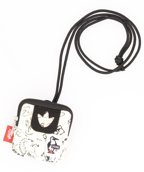 FREAK'S STORE(フリークスストア)の「限定展開 CHUMS/チャムス グラッシーズフックコインケーススウェットナイロン / Glasses Hook Coin Case Sweat Nylon / CH60-3650(ショルダーバッグ・メンズ・グレー/その他9/ブラック/サックスブルー/その他15/ネイビー/カモフラージュ・フリ-)」の7枚目の写真