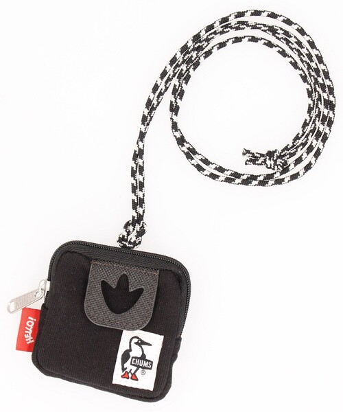 FREAK'S STORE(フリークスストア)の「限定展開 CHUMS/チャムス グラッシーズフックコインケーススウェットナイロン / Glasses Hook Coin Case Sweat Nylon / CH60-3650(ショルダーバッグ・メンズ・グレー/その他9/ブラック/サックスブルー/その他15/ネイビー/カモフラージュ・フリ-)」の1枚目の写真