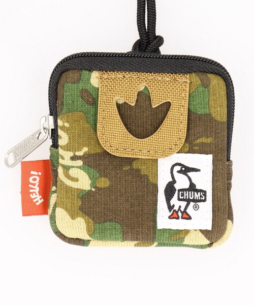 FREAK'S STORE(フリークスストア)の「限定展開 CHUMS/チャムス グラッシーズフックコインケーススウェットナイロン / Glasses Hook Coin Case Sweat Nylon / CH60-3650(ショルダーバッグ・メンズ・グレー/その他9/ブラック/サックスブルー/その他15/ネイビー/カモフラージュ・フリ-)」の11枚目の写真