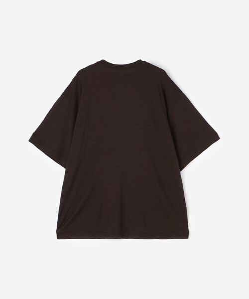 Kaptain Sunshine（キャプテン サンシャイン）の「KAPTAIN SUNSHINE | メリノ天竺 半袖Tシャツ MEN（Tシャツ/カットソー・メンズ・ダークネイビー/ブラウン・40/36/38）」の7枚目の写真