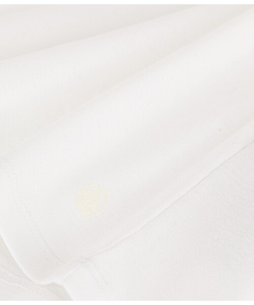 PETIT BATEAU（プチバトー）の「ポワンココット半袖Ｔシャツ（Tシャツ/カットソー・レディース・ホワイト・XX-SMALL/X-SMALL/SMALL/MEDIUM/LARGE）」の5枚目の写真