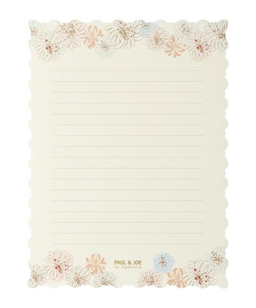 PAUL&JOE（ポールアンドジョー）の「ポール & ジョー マークス レースカットレターセット（ステーショナリー・レディース・ネイビー/ピンク/ホワイト・FREE）」の4枚目の写真