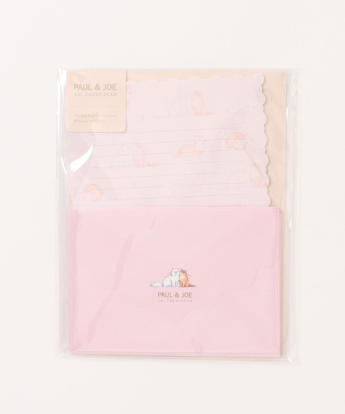 PAUL&JOE（ポールアンドジョー）の「ポール & ジョー マークス レースカットレターセット（ステーショナリー・レディース・ネイビー/ピンク/ホワイト・FREE）」の12枚目の写真