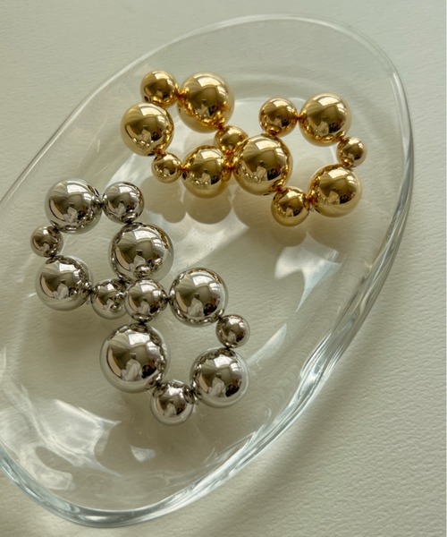セール】メタルバブル ピアス (両耳用)（ピアス（両耳用