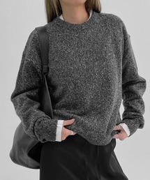 [MADE] サイボカラウンドニット