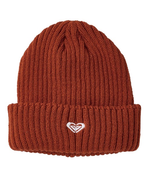 ROXY(ロキシー)の「MINI MILK COCOA/ロキシーキッズニットキャップ・ビーニー(ニットキャップ/ビーニー・キッズ・オレンジ/ホワイト/ブラック・FREE)」の1枚目の写真