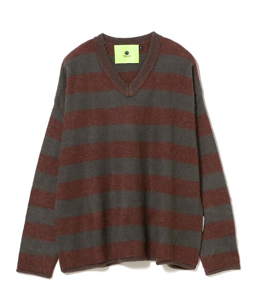 【セール】New Amsterdam Surf Assn. / STRAIGHT FIT V-NECK（ニット/セーター）｜BEAMS T（ビームスティー）