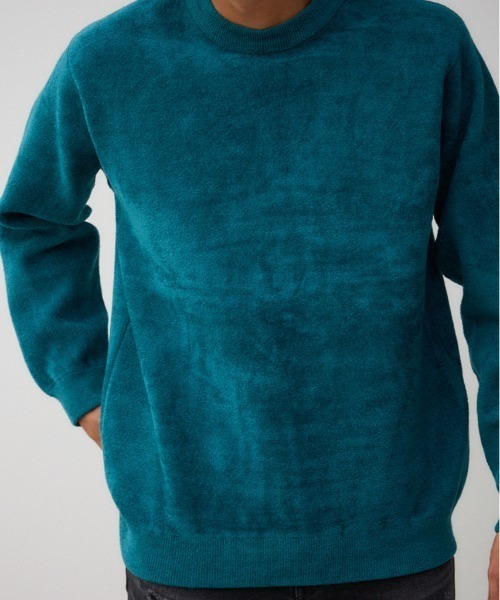 【セール】ダブルフェイスモールニット（ニット/セーター）｜AZUL BY MOUSSY（アズールバイマウジー） 5,505円