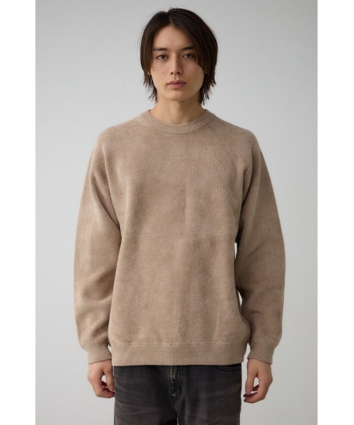 AZUL by moussy（アズールバイマウジー）の「ダブルフェイスモールニット（ニット/セーター・メンズ・ブラック/ベージュ/ダークブルー・MEDIUM/LARGE）」の7枚目の写真