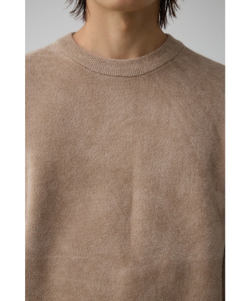 AZUL by moussy（アズールバイマウジー）の「ダブルフェイスモールニット（ニット/セーター・メンズ・ブラック/ベージュ/ダークブルー・MEDIUM/LARGE）」の10枚目の写真