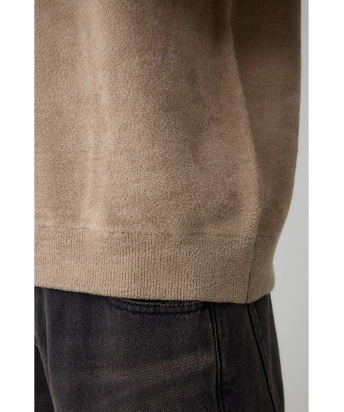 AZUL by moussy（アズールバイマウジー）の「ダブルフェイスモールニット（ニット/セーター・メンズ・ブラック/ベージュ/ダークブルー・MEDIUM/LARGE）」の13枚目の写真