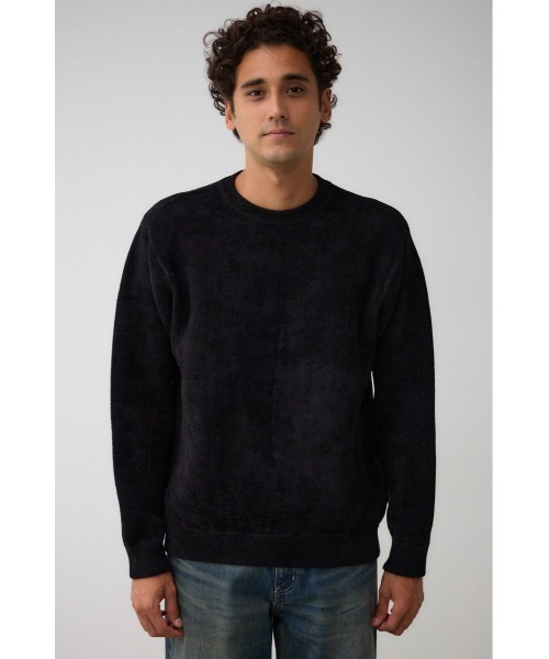 AZUL by moussy（アズールバイマウジー）の「ダブルフェイスモールニット（ニット/セーター・メンズ・ブラック/ベージュ/ダークブルー・MEDIUM/LARGE）」の18枚目の写真