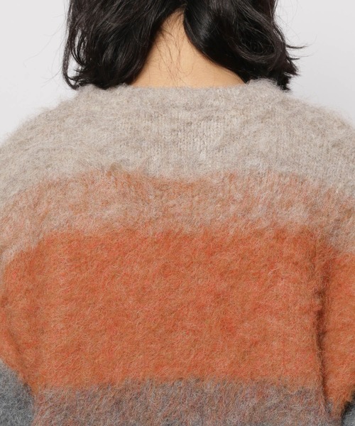 niko and...(ニコアンド)の「グラデシャギーニットプルオーバー(ニット/セーター・メンズ・イエロー/オレンジ・LARGE/MEDIUM)」の17枚目の写真
