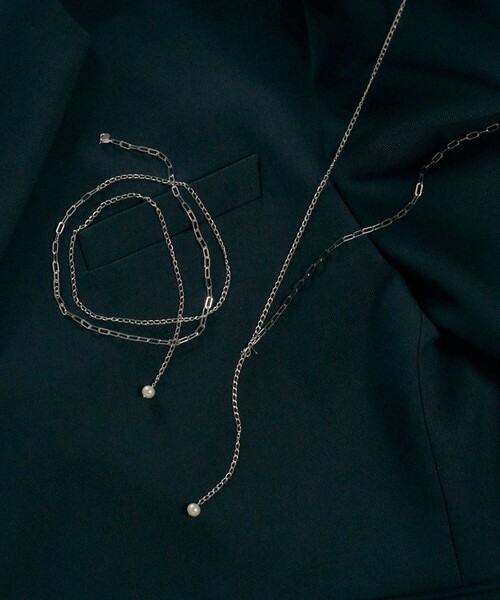 Pearl Long Necklace（ネックレス）｜and cloud（アンドクラウド）