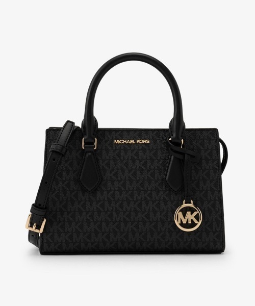 【セール】SHEILA センタージップ サッチェル スモール - MKシグネチャー（ハンドバッグ）｜MICHAEL KORS（マイケルコース）