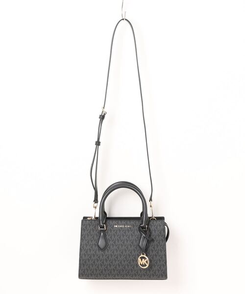 MICHAEL KORS(マイケルコース)の「SHEILA センタージップ サッチェル スモール - MKシグネチャー(ハンドバッグ・レディース・ブラック・FREE)」の7枚目の写真