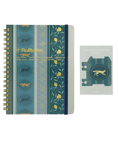 Rollbahn（ロルバーン）の「シプレ ロルバーンポケット付メモL 2点