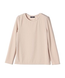 〈洗濯機可能〉ストレッチ リブ ロング スリーブ TEE