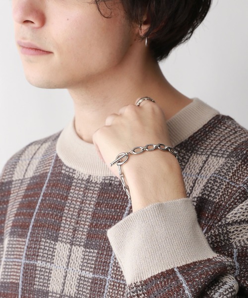 RAGEBLUE（レイジブルー）の「ステンレスアソートチェーンブレスレット（ブレスレット・メンズ・ホワイト/グレー/グレー系その他/その他1/その他4/オフホワイト/その他13/その他5/その他14/その他6・FREE）」の21枚目の写真