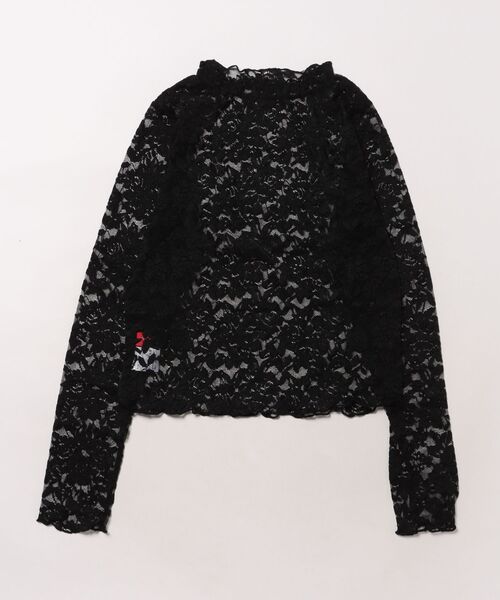 repipi armario(レピピ アルマリオ)の「レースプチハイメロウトップス(その他トップス・キッズ・ブラック/アイボリー・MEDIUM/SMALL/LARGE)」の11枚目の写真