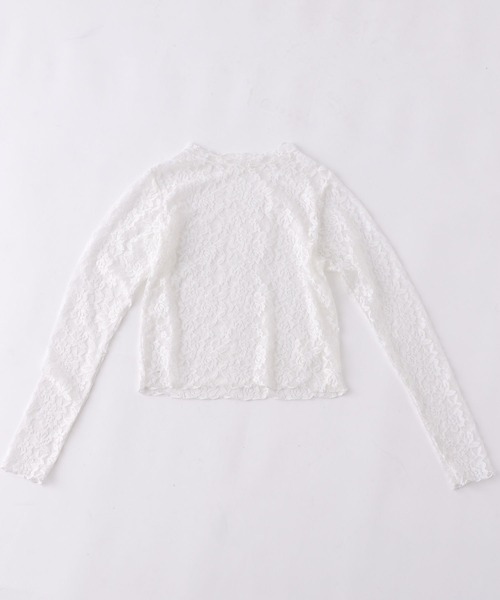 repipi armario(レピピ アルマリオ)の「レースプチハイメロウトップス(その他トップス・キッズ・ブラック/アイボリー・MEDIUM/SMALL/LARGE)」の8枚目の写真