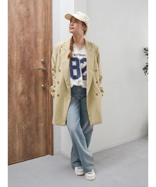 Ungrid（アングリッド）の「エンブロイダリーロゴキャップ（キャップ・レディース・ブルー/イエロー/アイボリー/レッド・FREE）」の7枚目の写真