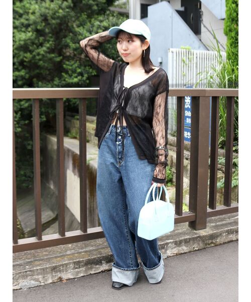 Ungrid（アングリッド）の「エンブロイダリーロゴキャップ（キャップ・レディース・ブルー/イエロー/アイボリー/レッド・FREE）」の12枚目の写真