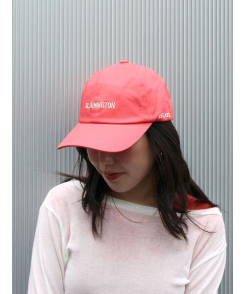 Ungrid（アングリッド）の「エンブロイダリーロゴキャップ（キャップ・レディース・ブルー/イエロー/アイボリー/レッド・FREE）」の14枚目の写真