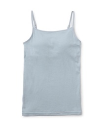 タンクトップ（ブルー・ネイビー/青色系・カップ付き）ファッション