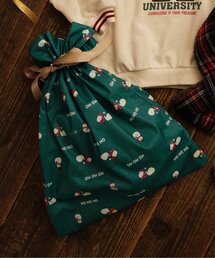 BREEZE（ブリーズ）の「クリスマスギフト巾着 Mサイズ（ラッピングキット・キッズ）」
