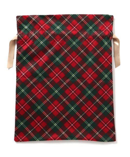 BREEZE（ブリーズ）の「クリスマスギフト巾着 Mサイズ（ラッピングキット・キッズ・グリーン/レッド・MEDIUM）」の6枚目の写真