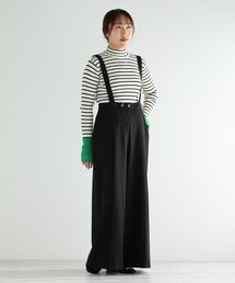 CRAFT STANDARD BOUTIQUE | ベルト付きオールインワン(その他パンツ)