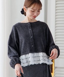 flower | ペプラムフリルトップ(Tシャツ/カットソー)