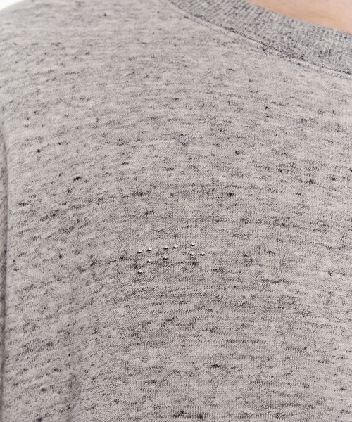 POOLDE(プールデ)の「【POOLDE/プールデ】Loose Sweatshirts/スウェット(スウェット・レディース・グレー/ブラック・L)」の8枚目の写真