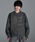 ADRER（アドラー）の「heavy weight damage logo draw code sweat / ヘビーウェイトダメージロゴドローコードスウェット（スウェット・L）」