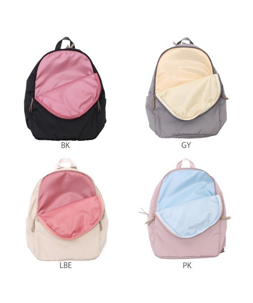 and it_（アンドイット）の「肩にやさしい軽量リュック（バックパック/リュック・レディース・ブラック/グレー/ピンク/ライトベージュ・FREE）」の12枚目の写真