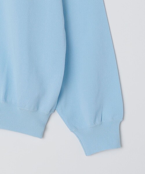 City Ambient Products（シティアンビエントプロダクツ）の「City Ambient Products:〈手洗い可能〉14ゲージ レーヨン ナイロン ワンポイント ニットポロ（ニット/セーター・メンズ・ブラウン/ホワイト/サックスブルー/ネイビー・LARGE/MEDIUM/SMALL）」の12枚目の写真