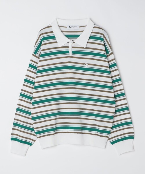 City Ambient Products（シティアンビエントプロダクツ）の「City Ambient Products:〈手洗い可能〉14ゲージ レーヨン ナイロン ワンポイント ニットポロ（ニット/セーター・メンズ・ブラウン/ホワイト/サックスブルー/ネイビー・LARGE/MEDIUM/SMALL）」の14枚目の写真