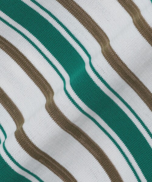 City Ambient Products（シティアンビエントプロダクツ）の「City Ambient Products:〈手洗い可能〉14ゲージ レーヨン ナイロン ワンポイント ニットポロ（ニット/セーター・メンズ・ブラウン/ホワイト/サックスブルー/ネイビー・LARGE/MEDIUM/SMALL）」の16枚目の写真