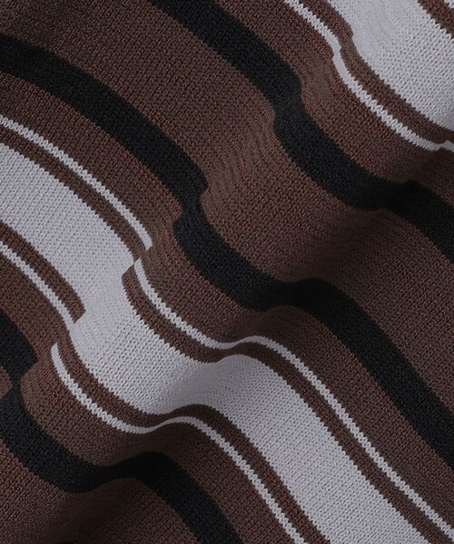 City Ambient Products（シティアンビエントプロダクツ）の「City Ambient Products:〈手洗い可能〉14ゲージ レーヨン ナイロン ワンポイント ニットポロ（ニット/セーター・メンズ・ブラウン/ホワイト/サックスブルー/ネイビー・LARGE/MEDIUM/SMALL）」の19枚目の写真