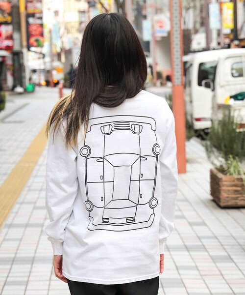 TOKYO CULTUART by BEAMS(トウキョウカルチャートバイビームス)の「黒川知希 / CAR Long sleeve Tee shirt(Tシャツ/カットソー・メンズ・ホワイト・MEDIUM/LARGE/X-LARGE/SMALL)」の10枚目の写真
