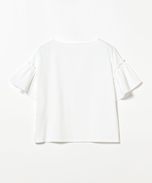 B:MING by BEAMS（ビーミングバイビームス）の「袖フリル プルオーバー（Tシャツ/カットソー・レディース・パープル系その他5/ネイビー/ブルー系その他/オフホワイト・ONE SIZE）」の7枚目の写真