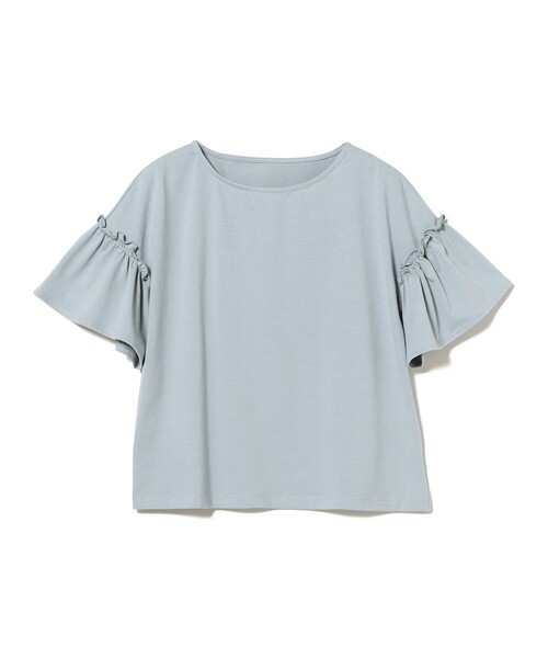 B:MING by BEAMS（ビーミングバイビームス）の「袖フリル プルオーバー（Tシャツ/カットソー・レディース・パープル系その他5/ネイビー/ブルー系その他/オフホワイト・ONE SIZE）」の16枚目の写真