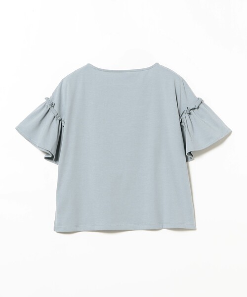 B:MING by BEAMS（ビーミングバイビームス）の「袖フリル プルオーバー（Tシャツ/カットソー・レディース・パープル系その他5/ネイビー/ブルー系その他/オフホワイト・ONE SIZE）」の18枚目の写真