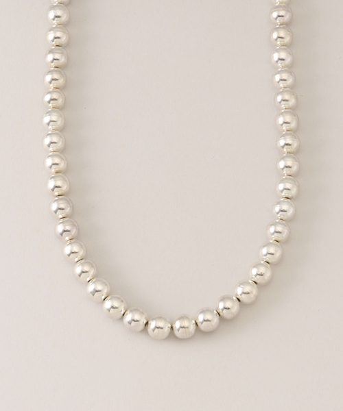 ERICKA NICOLAS BEGAY】NAVAJO PEARL 9mm 40：ネックレス（ネックレス