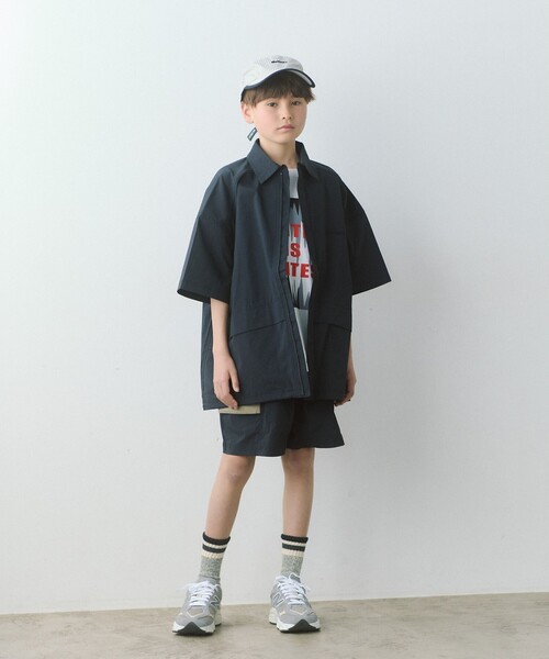 セール】【別注】＜WILD THINGS＞ショートスリーブ ジップ