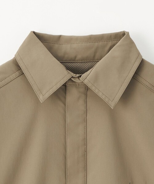 WILD THINGS(ワイルドシングス)の「【別注】<WILD THINGS>ショートスリーブ ジップ シャツ / キッズ 140cm-160cm(シャツ/ブラウス・キッズ・ブラック/オリーブ・L(160cm)/M(140-150cm))」の13枚目の写真