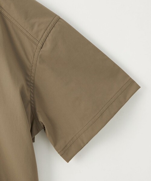 WILD THINGS(ワイルドシングス)の「【別注】<WILD THINGS>ショートスリーブ ジップ シャツ / キッズ 140cm-160cm(シャツ/ブラウス・キッズ・ブラック/オリーブ・L(160cm)/M(140-150cm))」の15枚目の写真